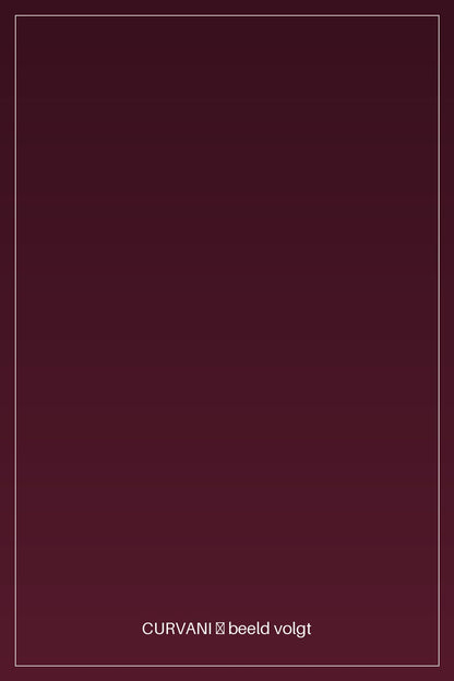 Isa — Satijnen slipdress bordeaux — detail